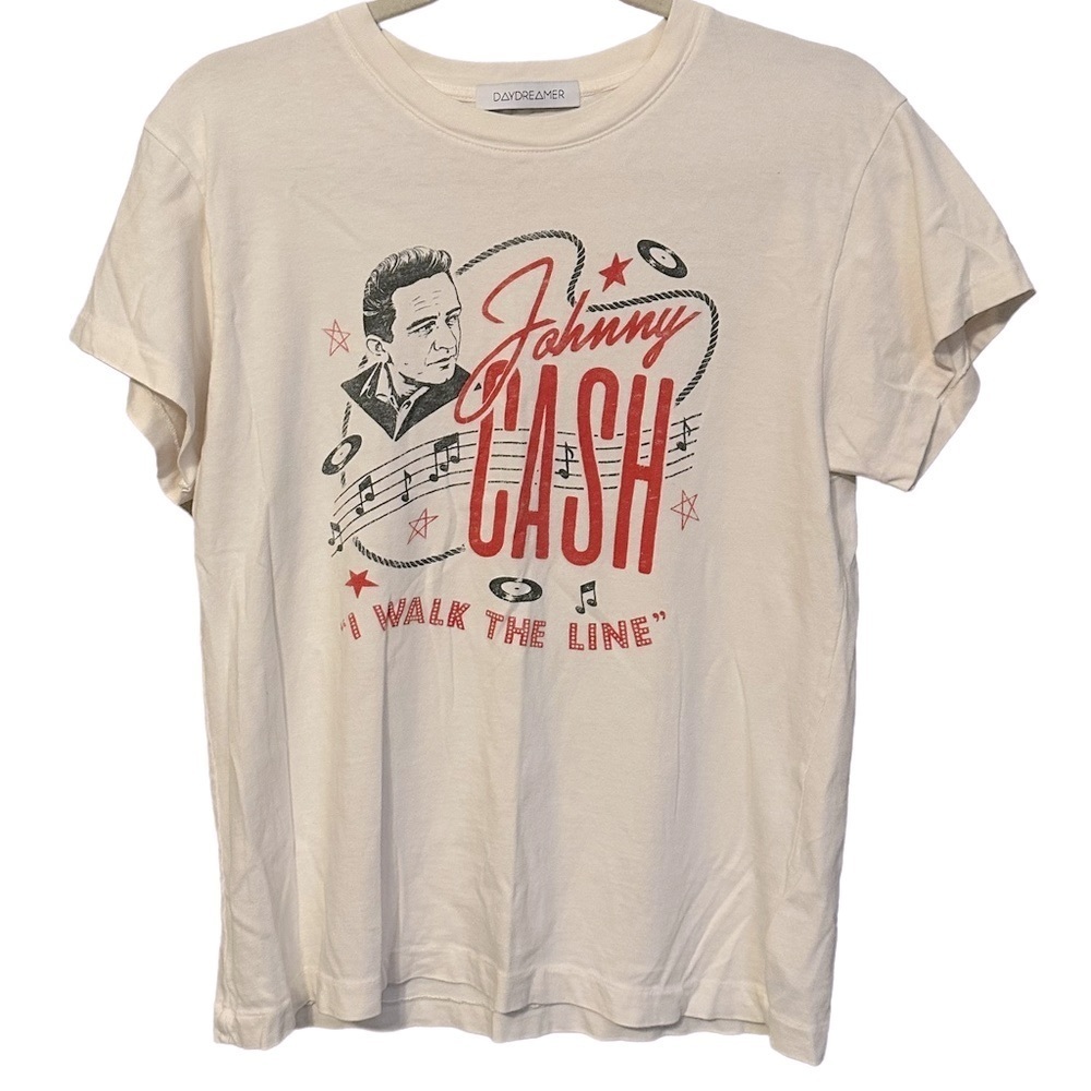 DAYDREAMER vintage graphic Johnny Cash‎ tee RARE size small - Picture 2 of 11